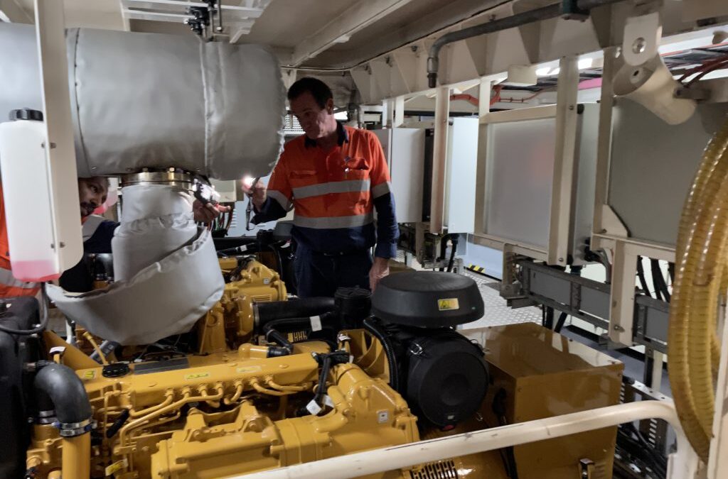 Successful Caterpillar Generator Installation in ABFC THAIYAK